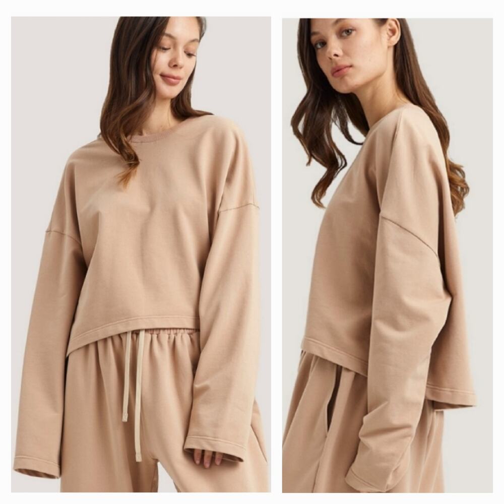 NAP LOUNGEWEAR REPOSE CREWNECK PULLOVER, SIZE L, NWT